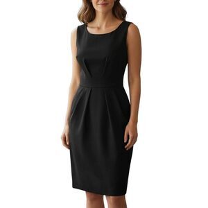 JOEI & I BLACK DRESS SZ.4 EUC.